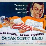 奥様は芳紀十七才 Susan Slept Here 1954 RKO配給 デビー・レイノルズ、ディック・パウエル主演　★★★★☆