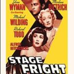舞台恐怖症/ヒッチコックの罠 Stage Fright 1950 米英ワーナーブラザーズ製作・配給 日本未公開　★★★